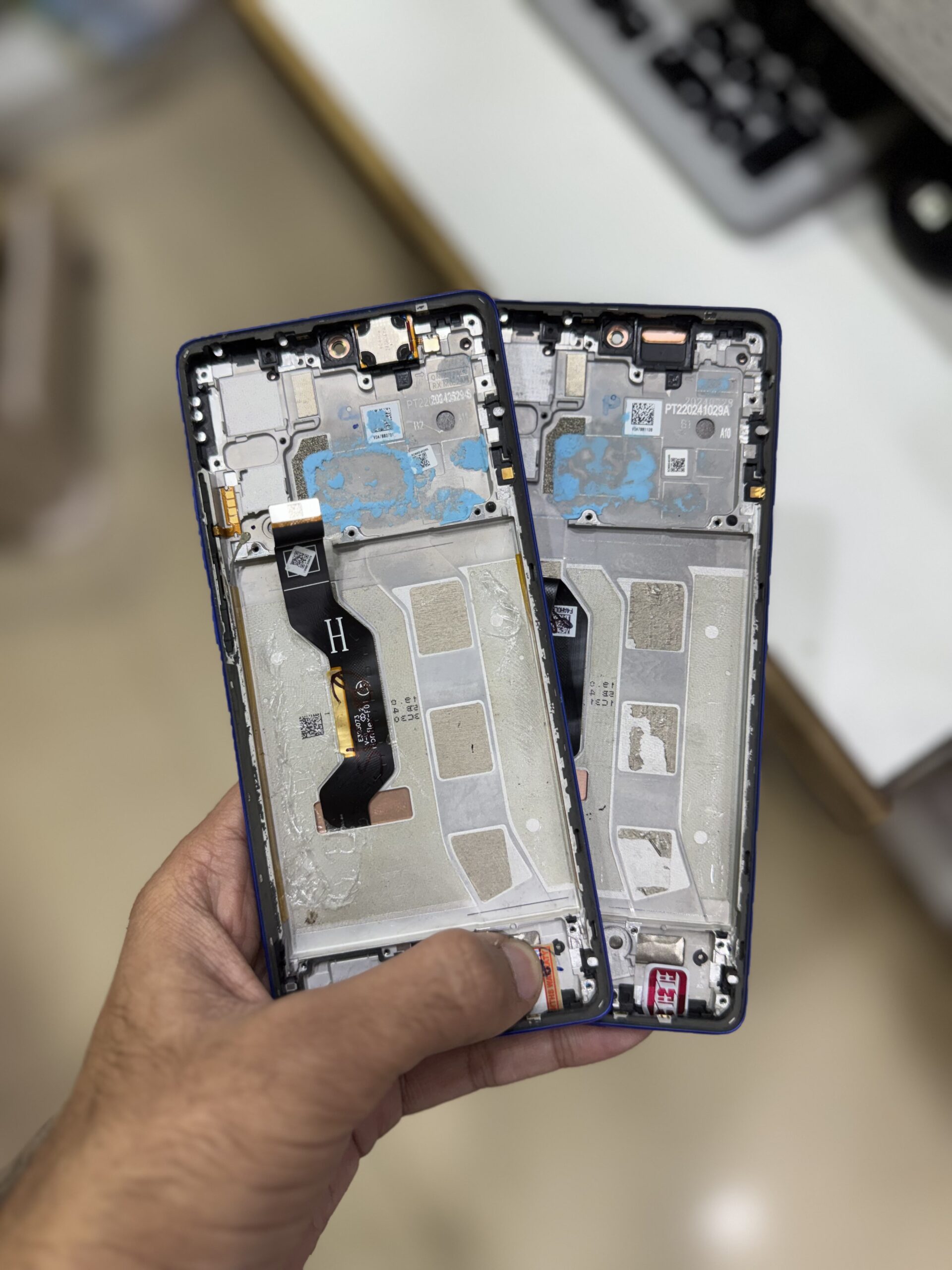 MOTO G85 WITH FRAME BLUE